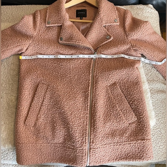 Mauve Teddy Moto Jacket - Picture 11 of 11